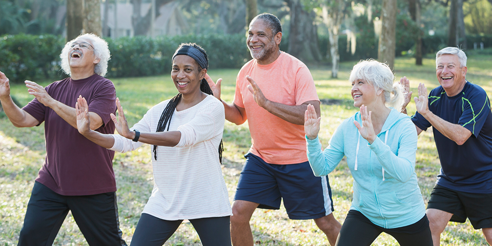 Tai chi in the Park