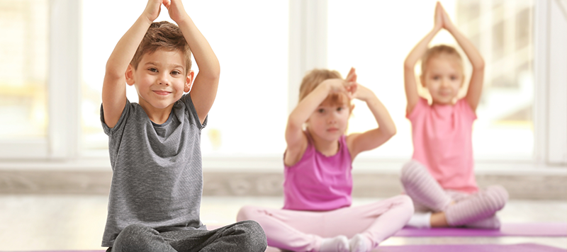 Celebrating Children's Week with yoga