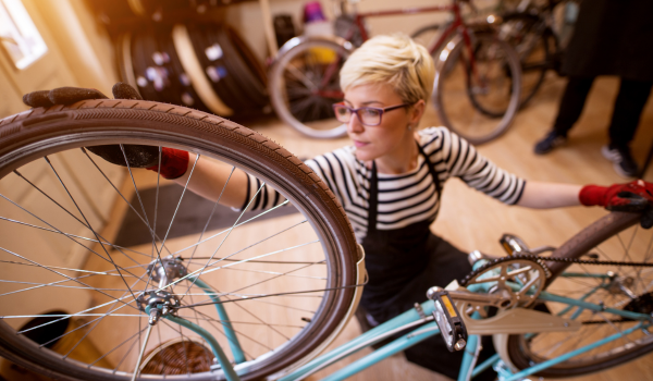 Bike maintenance workshop