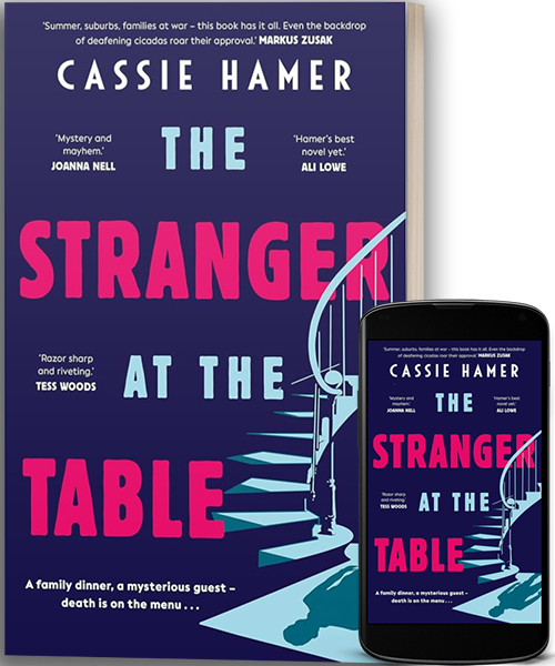 The stranger at the table by Cassie Hamer