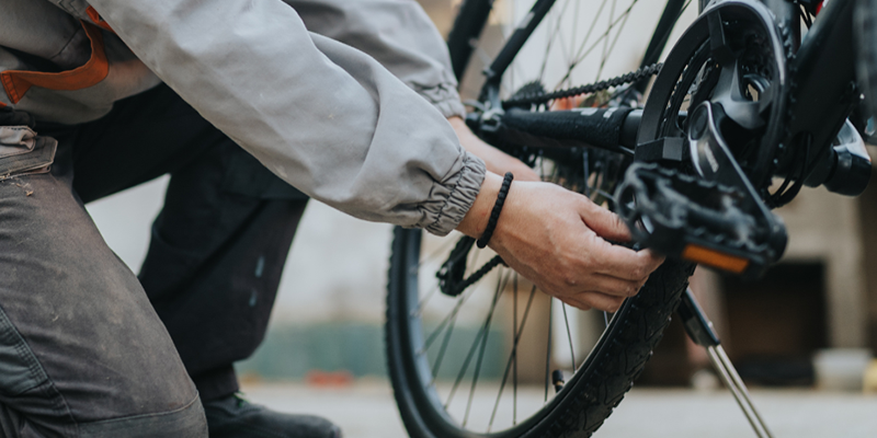 Bike maintenance workshop